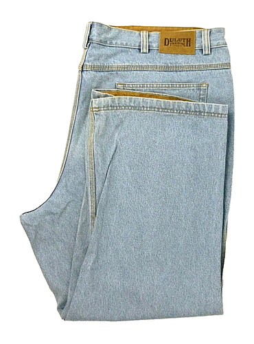Duluth Trading Co. Herren Jeans Relaxed Straight Leg Verstärkter Schritt Größe 48x30 - Bild 3 von 7