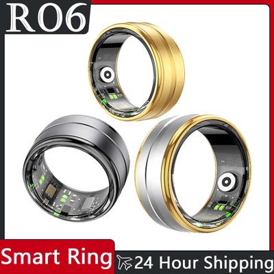 2024 For  Oura R06 Smart Ring Men Women, Heart Rate and Blood Oxygen Monitor IP6
