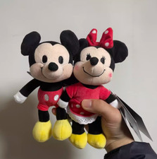 Authentic Disney Store nuiMOs Mickey and Minnie Plush Posseable Frozen Christmas