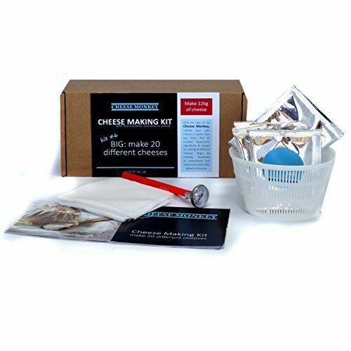 Cheese Monkey Cheese Making Kit 20 Artisan Cheeses for sale online eBay