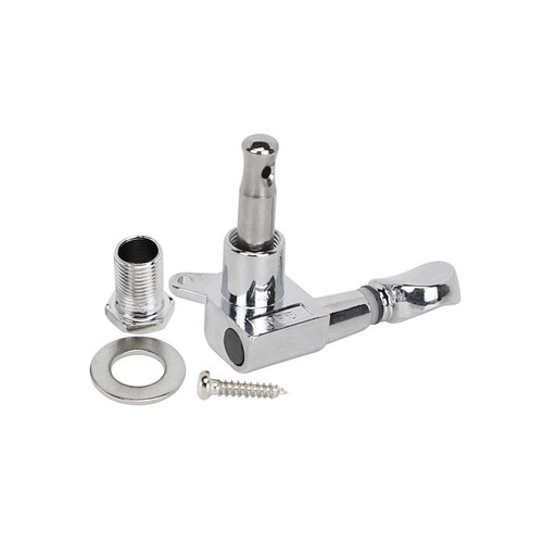 FLEOR Electric Guitar Tuning Pegs 3L3R Machine Head Tuners Closed Gears Chrome - Picture 7 of 9