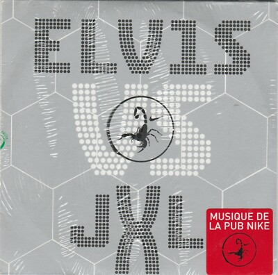 ELVIS VS JXL CD-single 2 tracks sealed ELVIS PRESSLEY MADE IN THE EU IMPORT