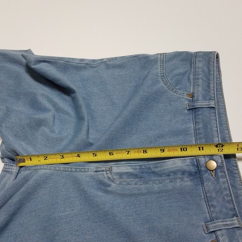 Joan Rivers Cropped Jeans Damen Medium Blue Denim High-Rise Cuff Cotton Stretch - Bild 6 von 16