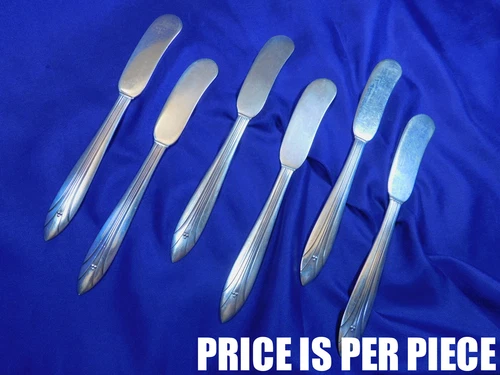 INTERNATIONAL ELSINORE STERLING SILVER BUTTER KNIFE FLAT - GOOD CONDITION