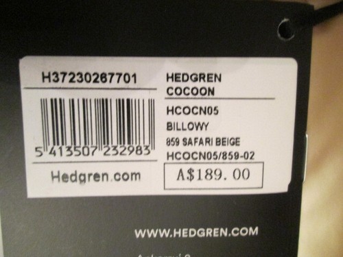 HEDGREN Cocoon, Billowy padded comfy backpack, soft gold wet look BNWT RRP189 - Picture 16 of 19