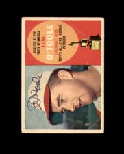 Jim O'Toole Signed 1960 Topps All Star Rookie Cincinnati Reds Autograph