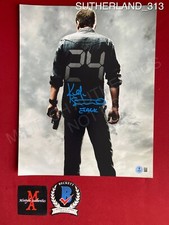 Kiefer Sutherland autographed signed 11x14 photo 24 Jack Beckett COA Kiefer Sutherland autographed signed 11x14 photo 24 Jack Beckett COA