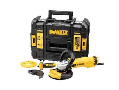 DEWALT DWE4257KT-QS Elektr-Winkelschleifer 125mm 1500W Beton