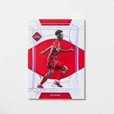 ALBERT SAMBI LOKONGA 80/99 PANINI NATIONAL TREASURES 2022 ROAD TO FIFA WORLD
