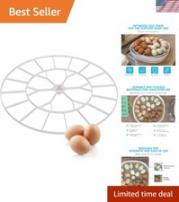 Hand Washable Egg Keeper for 22 Medium Eggs - Durable and Efficient Incubation