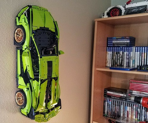 Ultimate Display soporte de pared para Lego Technic Car Porsche Bugatti Lamborghini GT3 - Imagen 1 de 2