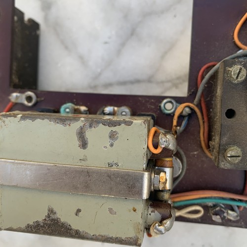 WW2 FIELD TELEPHONE Set With MORSE KEY Part Only Salvage Restoration Part - Picture 6 of 15