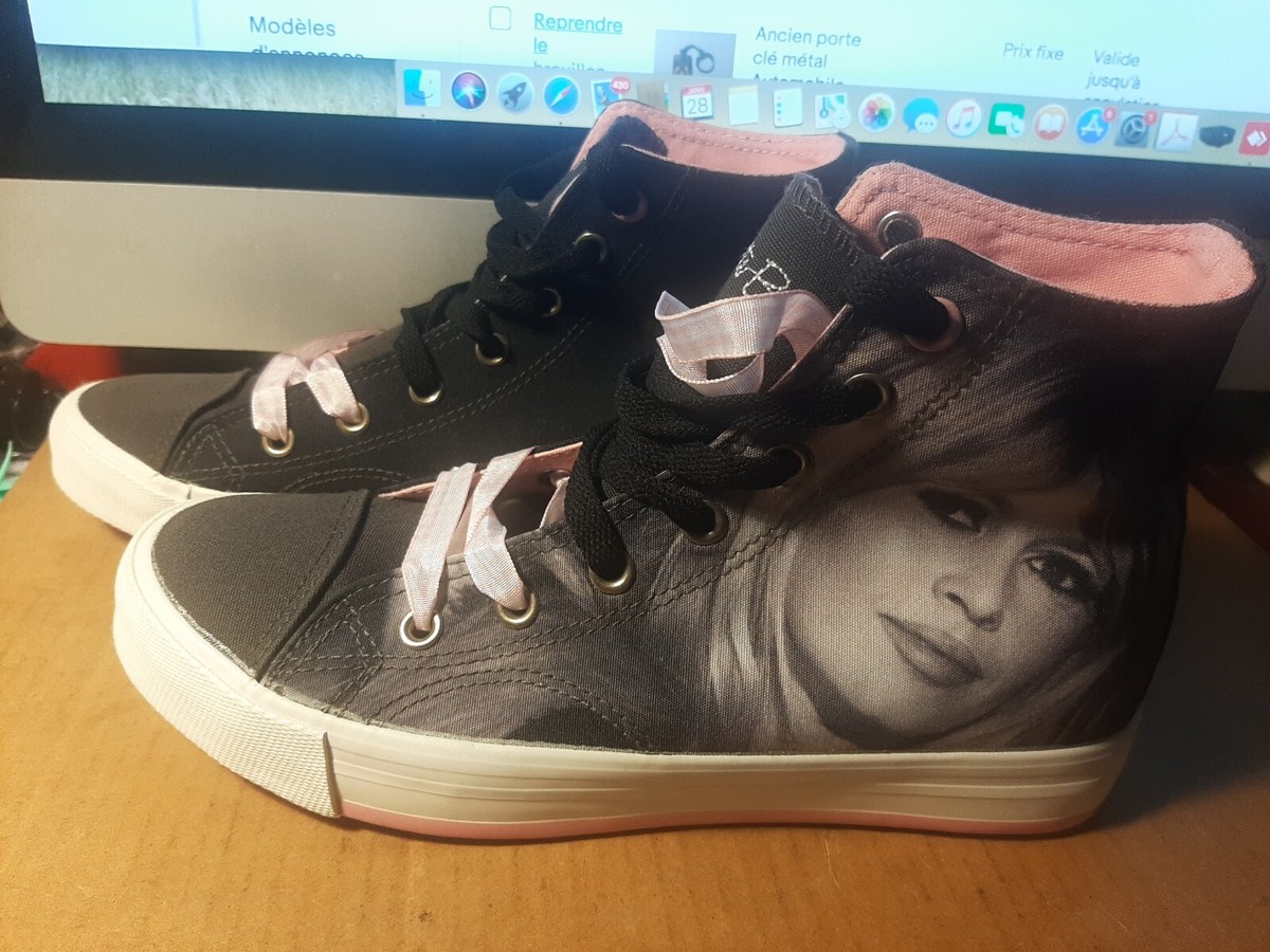 baskets montantes Brigitte Bardot -modele ELISA pointure 37
