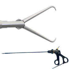 Laparoscopic Tenaculum Grasper Forceps 5mmx330mm Laparoscopy Surgical Instrument