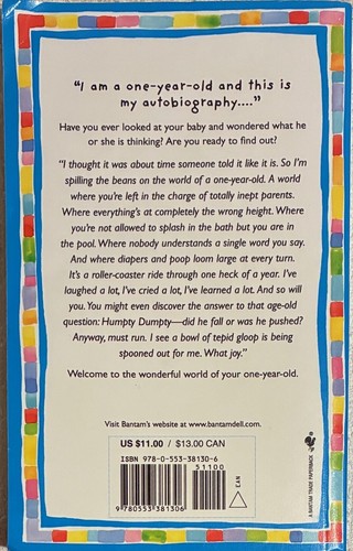 Autobiography of a One-Year-Old by Rohan Candappa (Paperback , 2001) - Picture 2 of 5