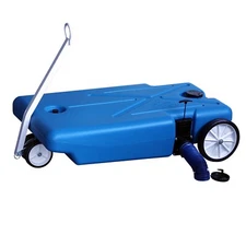 Barker Mfg 4003698 Barker () 4-Wheeler Tote Tank - 32 Gallon Capacity