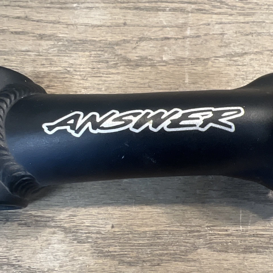 Answer 120mm 1-1/8” Steerer 25.4mm Clamp Mountain Bike Stem Black - Image 2 of 4