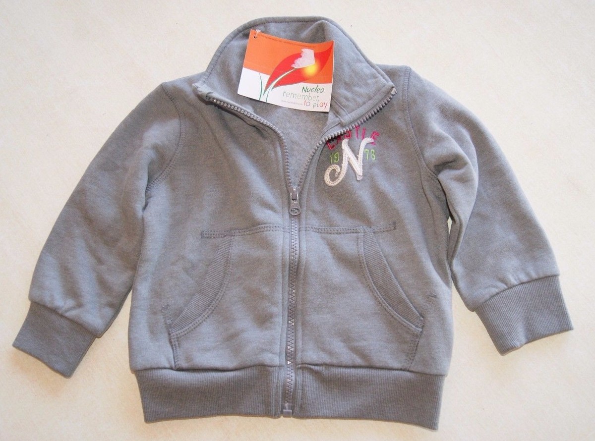 Veste Fille Nucleo Taille 2 Ans - Bleu Foncé - Neuve Avec étiquettes