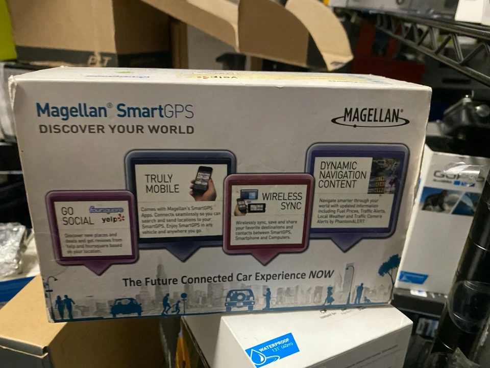 NEW Magellan SMARTGPS NAVIGATION SYSTEM N393M-BLACK - Image 2 of 4