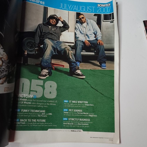 XXL Presents Scratch Magazine Lil Wayne DJ Khaled July August 2007 Snoop Dogg - Foto 3 di 4