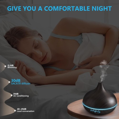 Diffusers For Essential Oils Large Room, 550Ml Essential Oil Diffusers With Remo - Picture 6 of 7