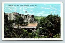 c1921 WB Postcard Excelsior Springs MO Missouri's National Health Resort