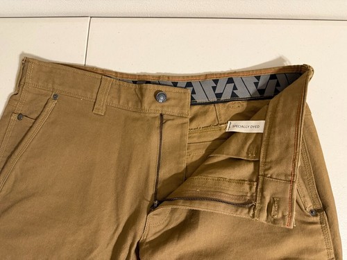 Neu ohne Etikett 🛠️ Eddie Bauer braune Herrenhose 38 x 30 MOUNTAIN OPS Doppelknie - Bild 8 von 12