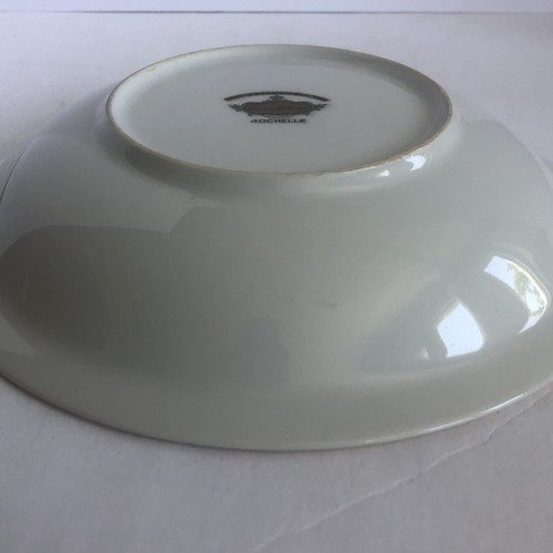 Vintage Grace China Rochelle Soup Salad Bowl 7 5/8" Floral W/ Gold Trim on Rim - Picture 7 of 9