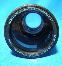 Kodak Zoom Ektanar C Slide Projection Lens 102-152mm f/3.5 Curved Field
