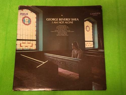 George Beverly Shea I Am Not Alone Gospel Christian Vinyl LP Record - Foto 3 di 12