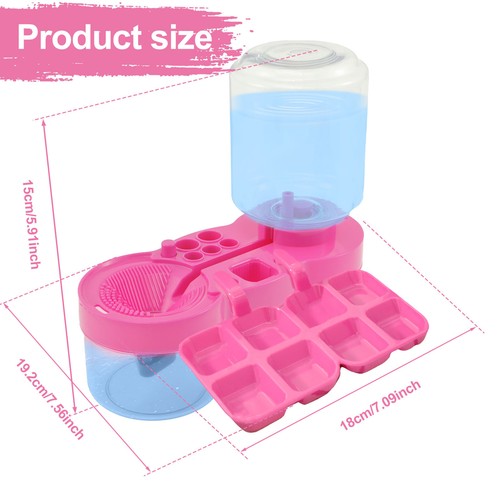 Paint Brush Cleaner with Paint Tray Water Circulation Paint Brush Cleaner Tool - Picture 10 of 14