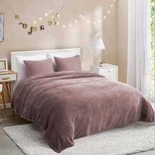 Blanket Couch Pink King 79"X89" Soft Lightweight Bed Blanket