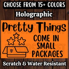 50 SMALL BUSINESS STICKERS 2.25" LABELS SEALS SHIPPING SCRATCH RESISTANT