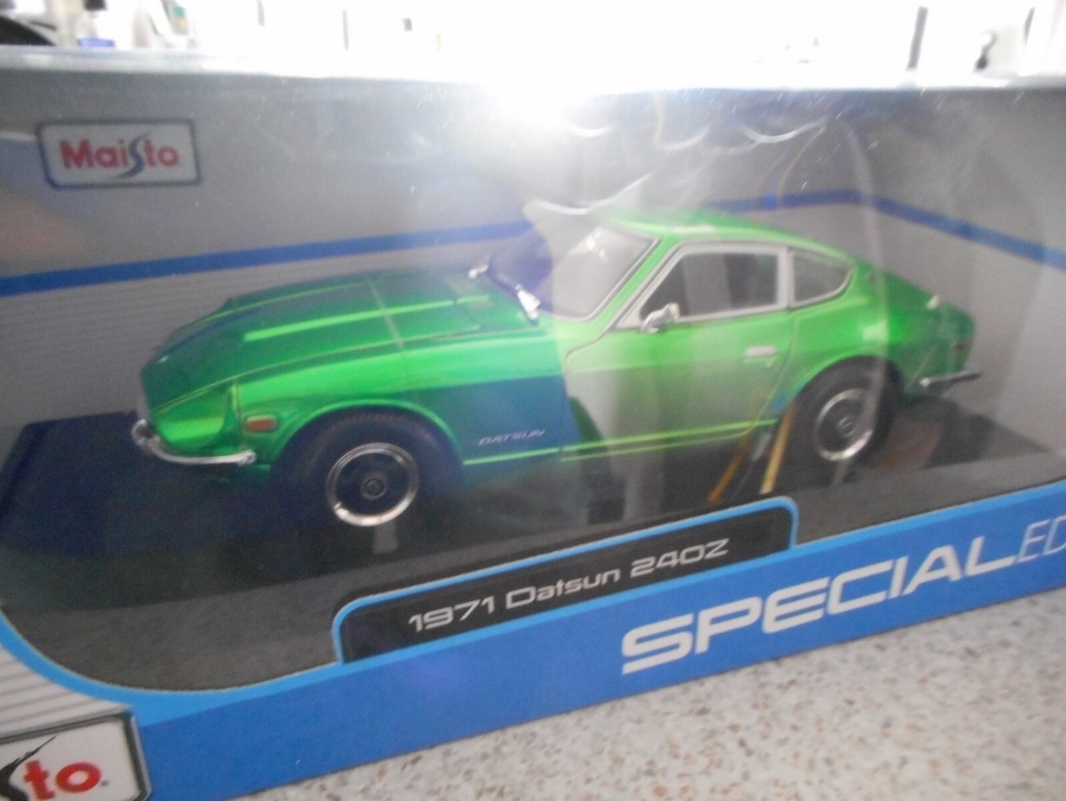 MAISTO SPECIAL EDITION 1:18 DIE CAST BOXED 1971 DATSUN 240Z WITH