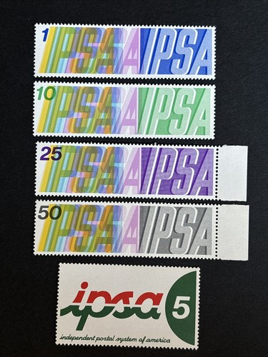 54350 Stamp US 1970’s VF-XF MNHOG Independent Postal System Of America Nice Coll