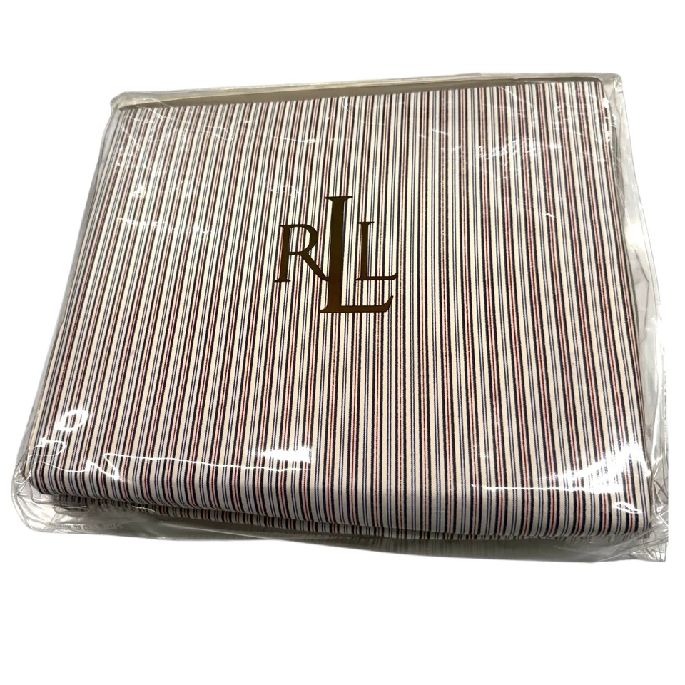 SÁBANA BAJERA EXTRA PROFUNDA RALPH LAUREN POETS SOCIETY KING 450 TC NUEVA EN PAQUETE DE COLECCIÓN ¡NUEVA! Foto 2 de 3