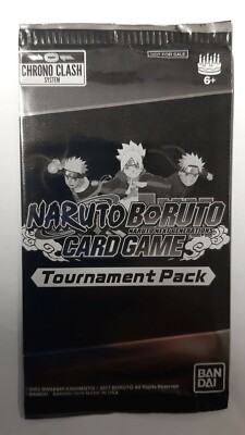 Naruto Boruto Chrono Clash Card Game Tournament Pack NEU VERSIEGELT