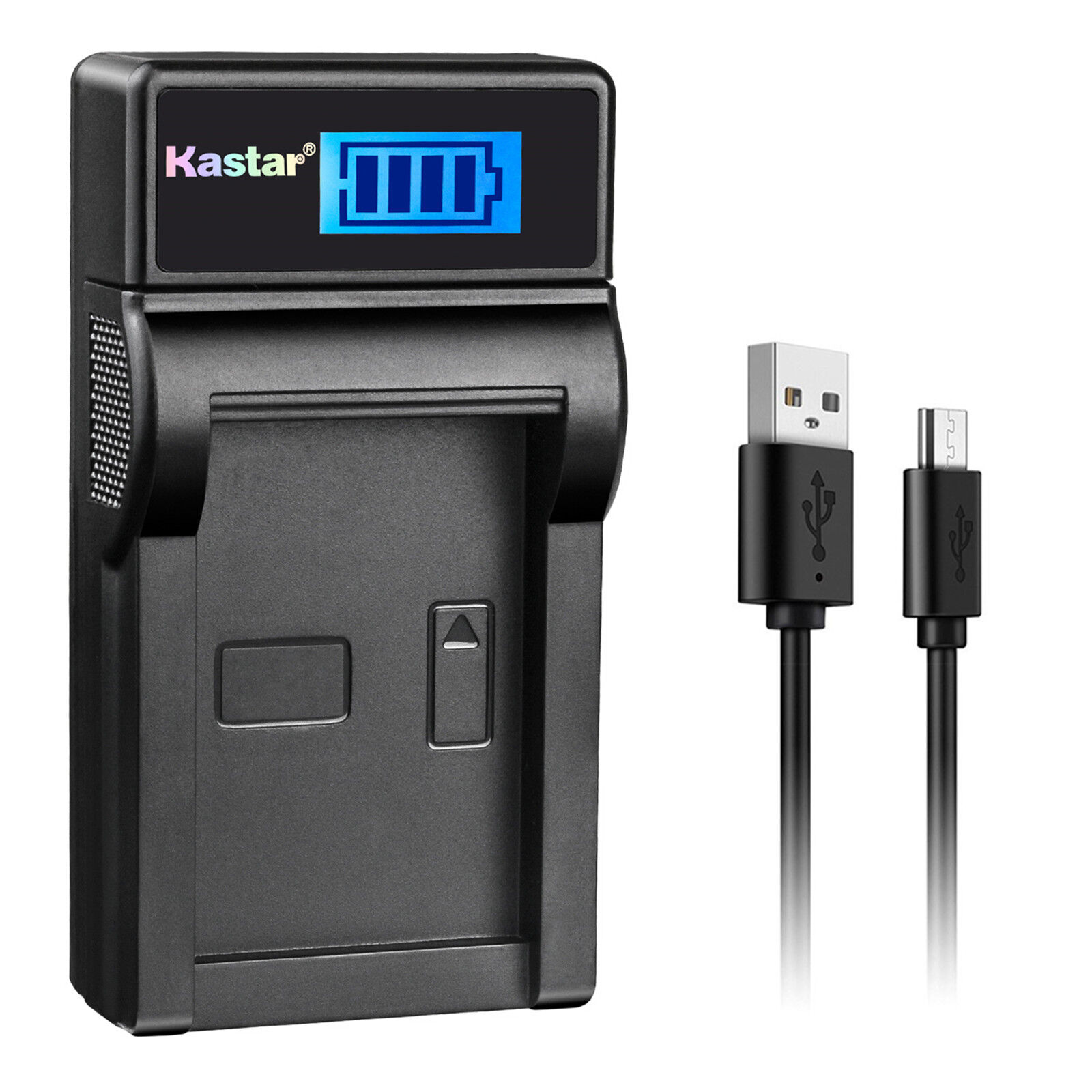 Kastar Battery LCD Charger for Canon BP-808 CG-800 & Canon FS200 Camcorder - Picture 7 of 11