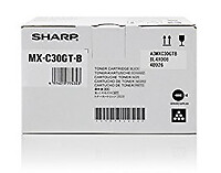 MXC30GTB Sharp MX-C30GT-B Schwarz Original Tonerpatrone ~D~