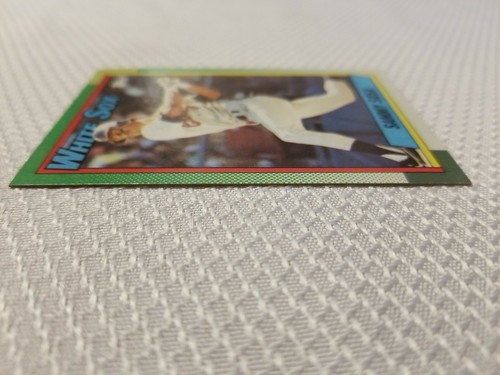 1990 Topps #692 SAMMY SOSA CHICAGO WHITE SOX ROOKIE CARD NON CLASSIFICATA QUASI NUOVA - Foto 3 di 6