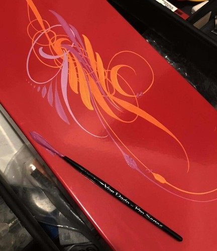 Premium PROFESSIONAL Multi Purpose ART DETAIL BRUSH # 3 ~ Von Dagos "PRO'S KNOW" - Picture 11 of 24