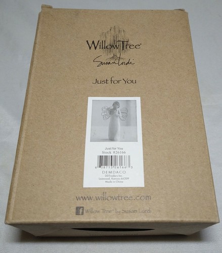 NEW IN BOX Willow Tree Just for You Angel Sculpted Hand-Painted Figure Lovely - Picture 7 of 8