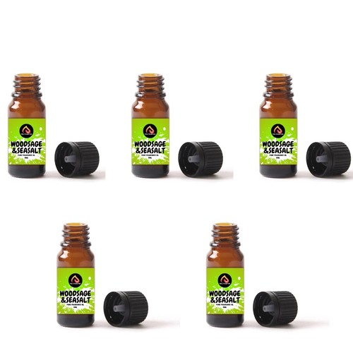 Fragancia de salvia y sal marina de madera quemador difusor de aceite vela de baño jabón fabricación de cera - Imagen 3 de 3