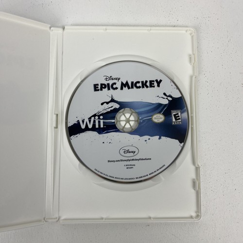 Disney Epic Mickey (Nintendo Wii, 2010), Probado, Estuche y Disco. - Imagen 4 de 5