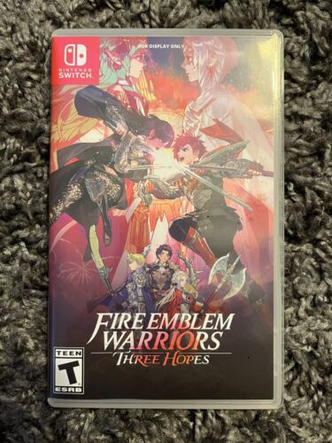 Custodia GameStop Fire Emblem Warriors Three Hopes SOLO DISPLAY NFR Switch 2022 - Foto 2 di 4
