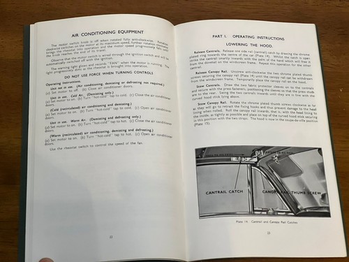Jaguar MK5 Owners Manual Operating Service Handbook 2.5 3.5 Mark V Model - Bild 6 von 10