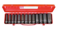 KOKEN 1/2 IMPACT DEEP SOCKET SET 13 PCS (6PT)...