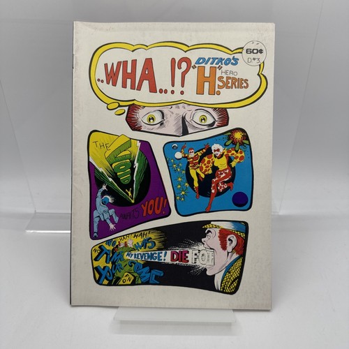 Steve Ditko's Wha!? (1975) Comic #3 Mr A Bruce Hershenson 1975