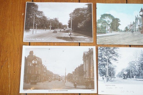 Birmingham Area Tram Tramways Tram Postcard Collection - Picture 2 of 7