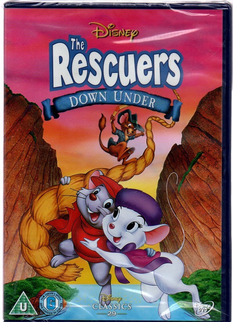 The Rescuers Down Under (new and sealed Disney DVD 2002) - Image 2